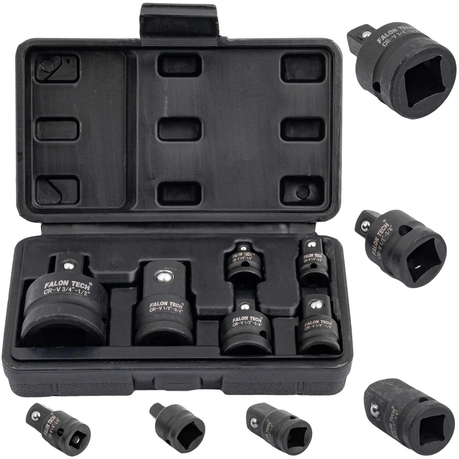 Redukcje udarowe adapter na klucz 6 szt. FALON-TECH