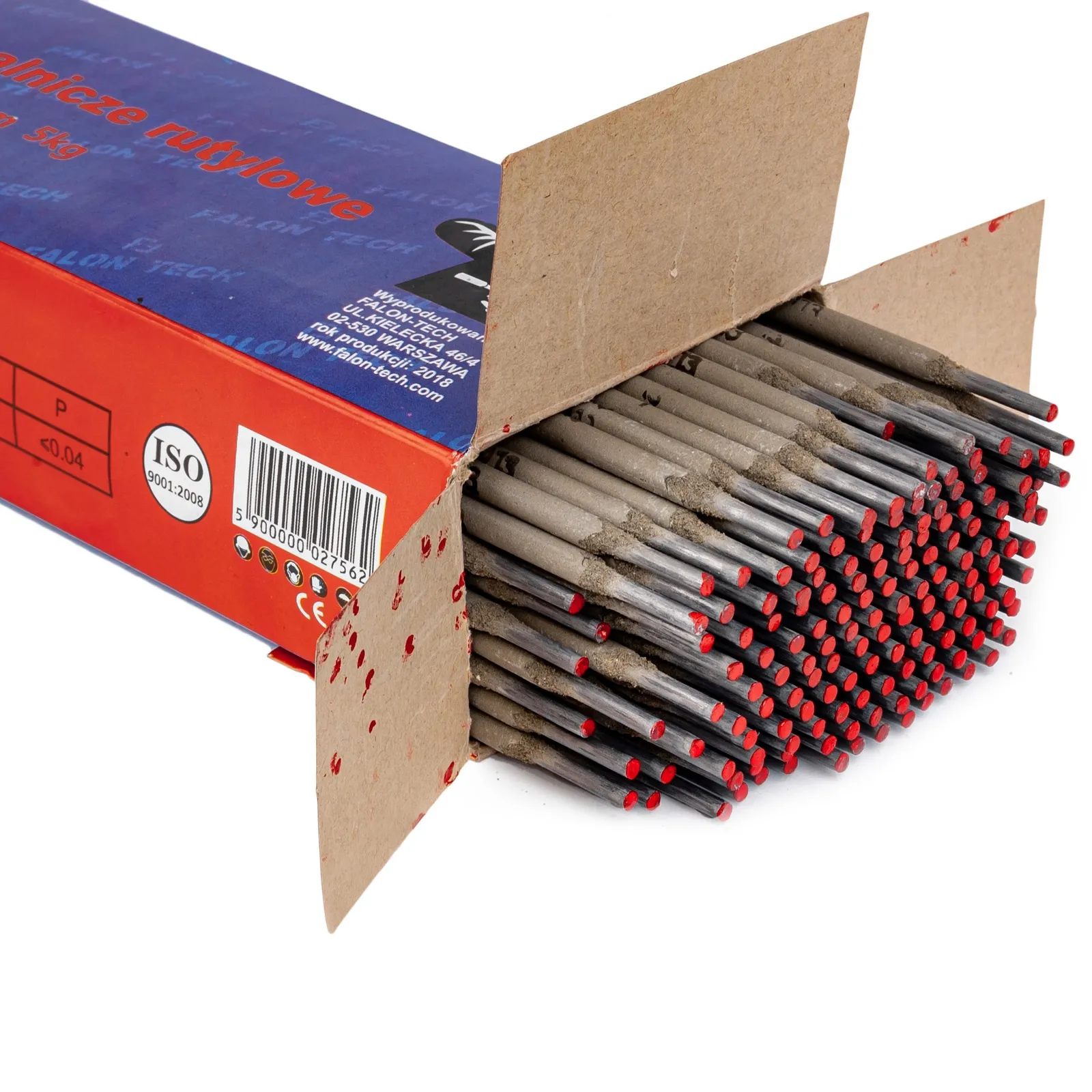 Elektrody spawalnicze 3.2mm x 350mm (5kg) FALON-TECH