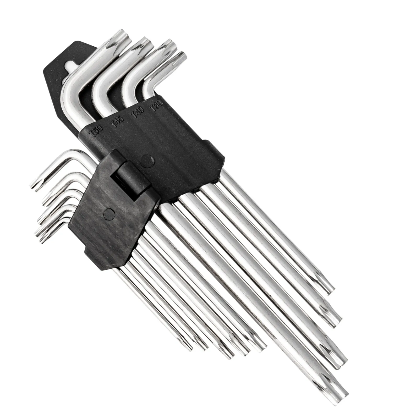 Klucze imbusowe torx długie T10-T50 typ L 9 sztuk FGEKO