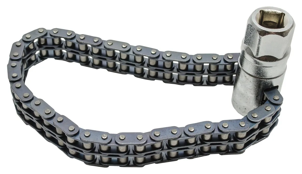 Klucz łańcuchowy podwójny do filtra oleju 1/2" 21-120mm GEKO