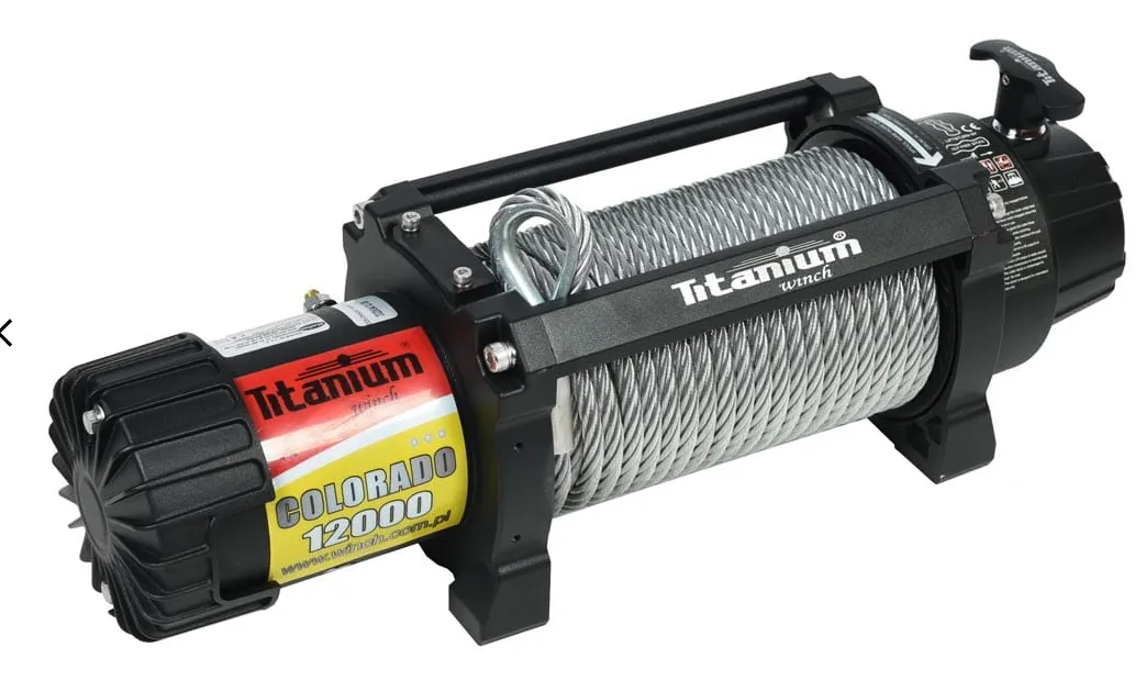 Wyciągarka colorado fast gear 12000 lbs TITANIUM WINCH