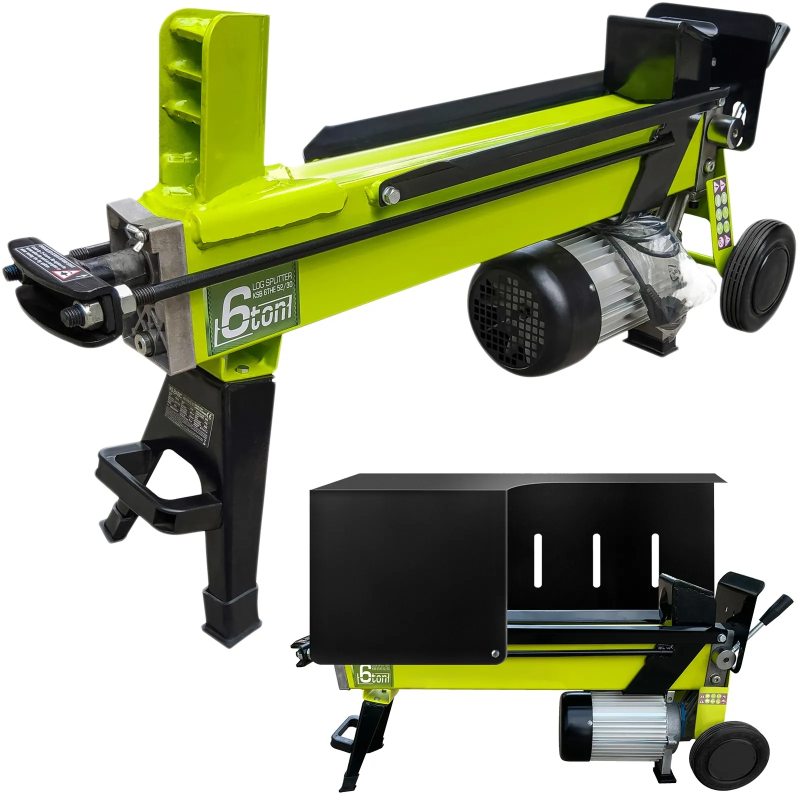 Łuparka do drewna pozioma 6 ton KSB 6THE 52/30 1500w Könner & Söhnen KS