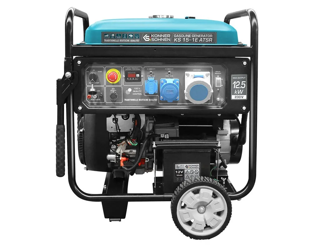 Agregat generator prądu benzynowy KS 15-1E ASTR 12,5 kW 230v Könner & Söhnen KS