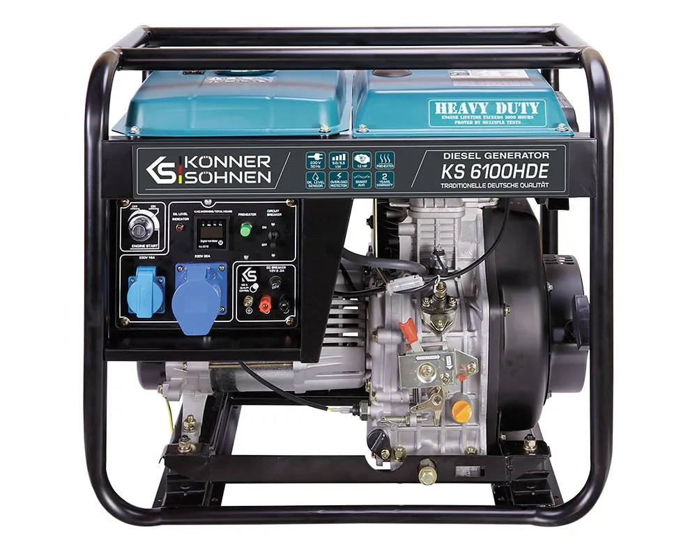 Agregat generator prądu diesel KS6100HDE (euro V) 5500w Könner & Söhnen KS