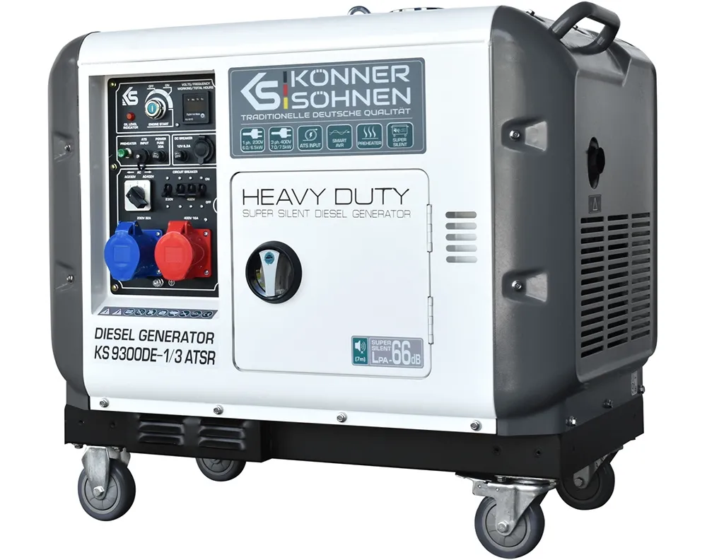Generator prądu diesel KS 9300DE 1/3 ATSR Könner & Söhnen KS