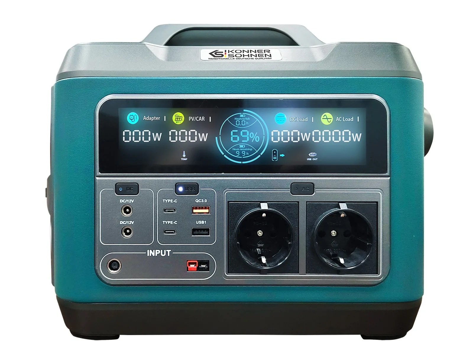Przenośny powerbank stacja ładowania 50Ah KS 1200PS-FC Könner & Söhnen KS