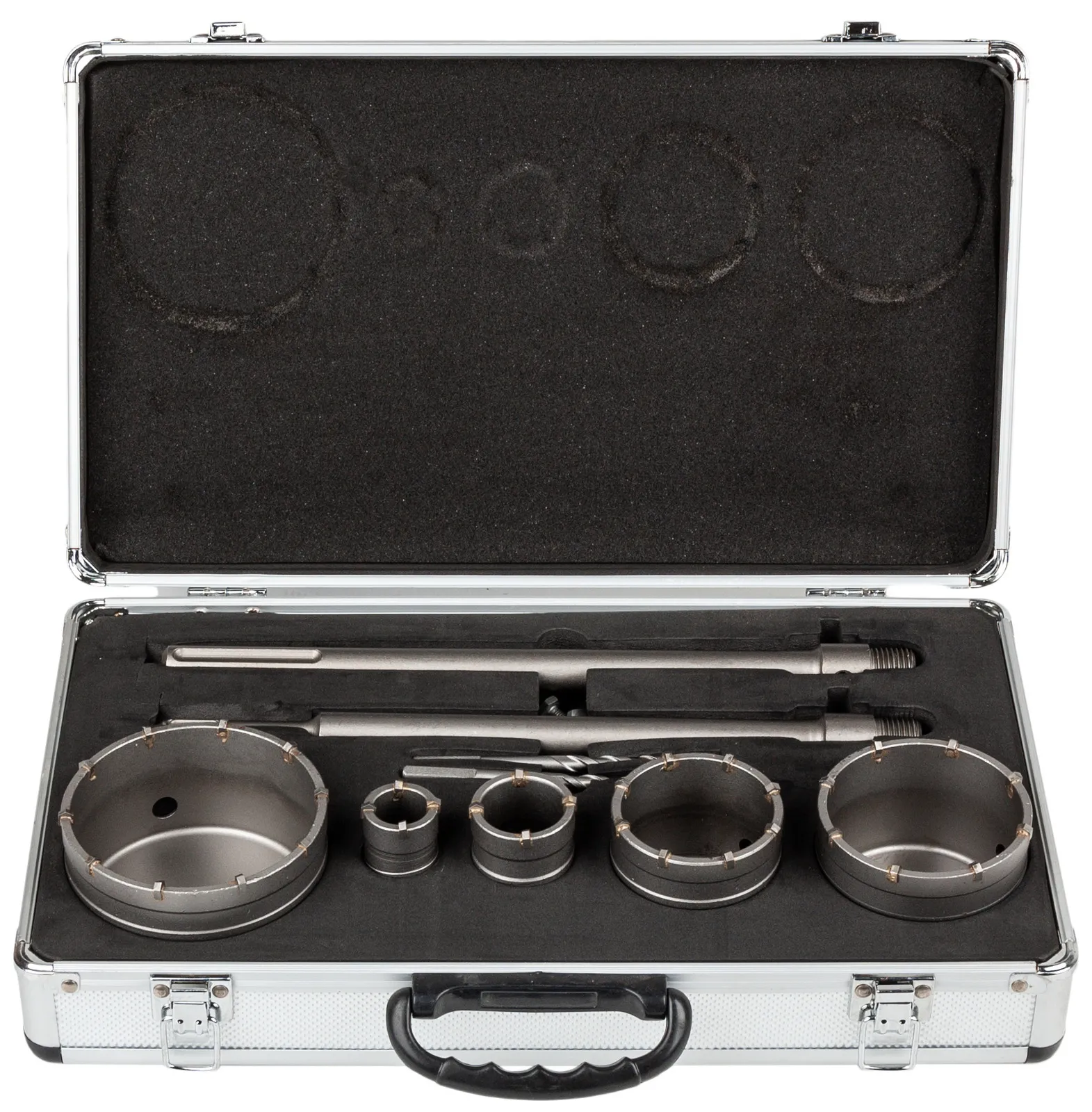 Zestaw otwornic do betonu SDS Max Plus 9 szt (otwornica) FALON-TECH