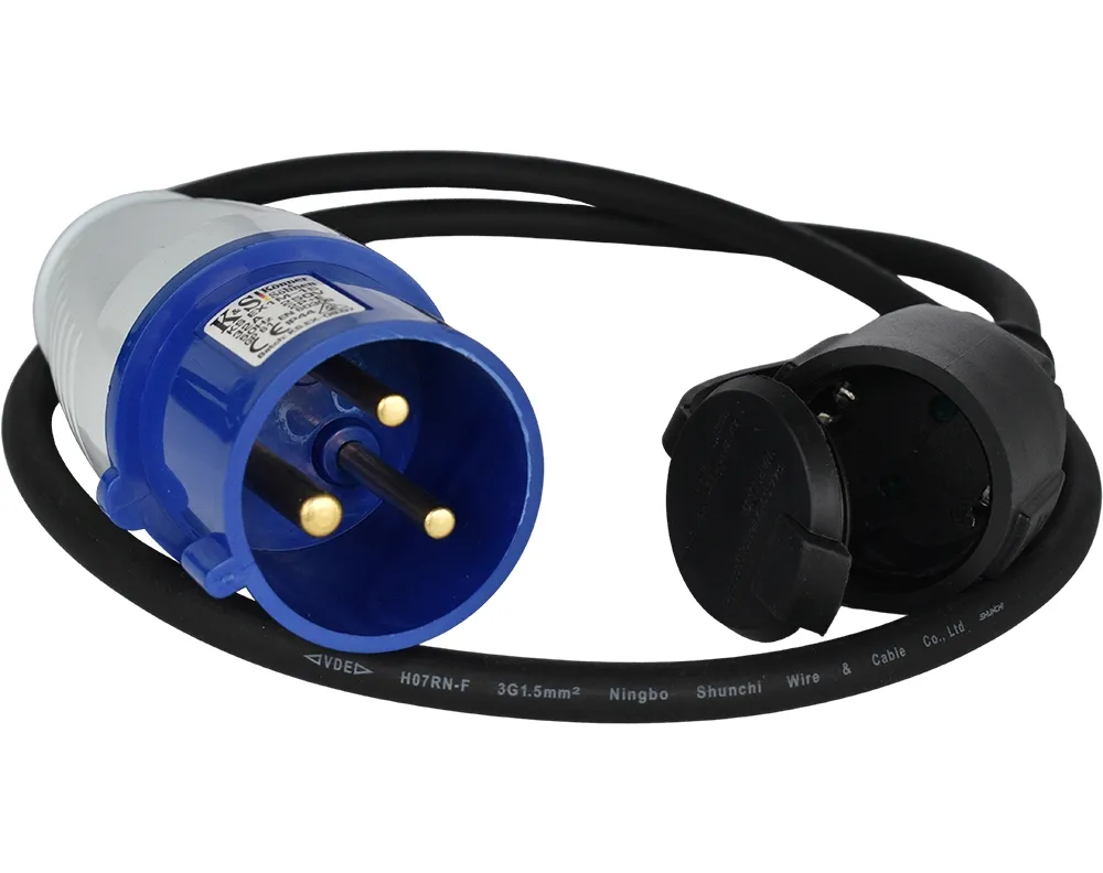 Przedłużacz listwowy 1m 1 gniazdo KS EX1M-1S Könner&Söhnen KS