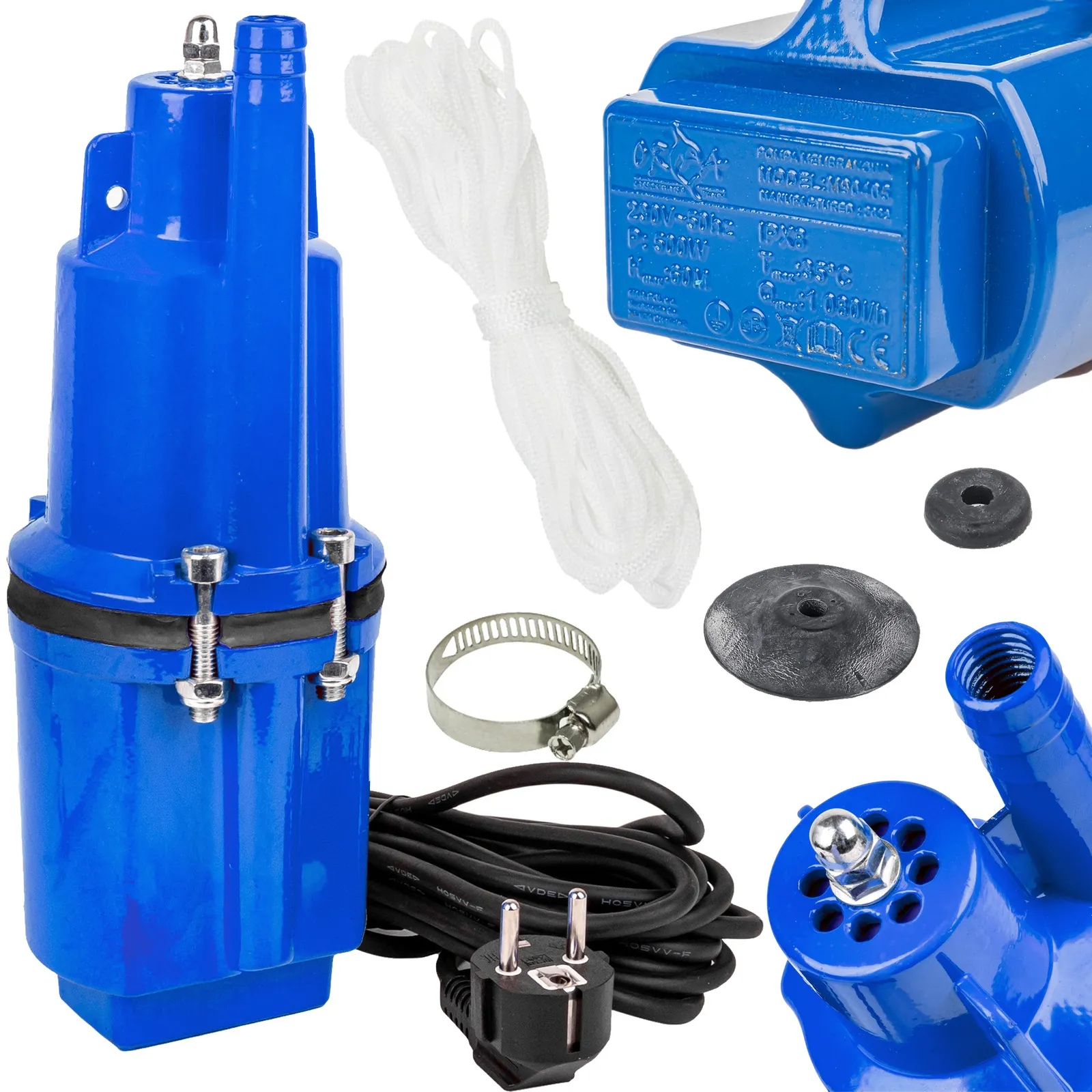 Pompa do wody membranowa głębinowa górnossąca nurek 280 W MAR-POL