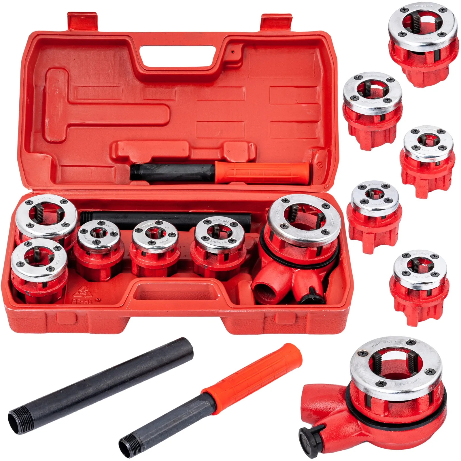 Gwintownica do rur ręczna (6 el) FALON-TECH