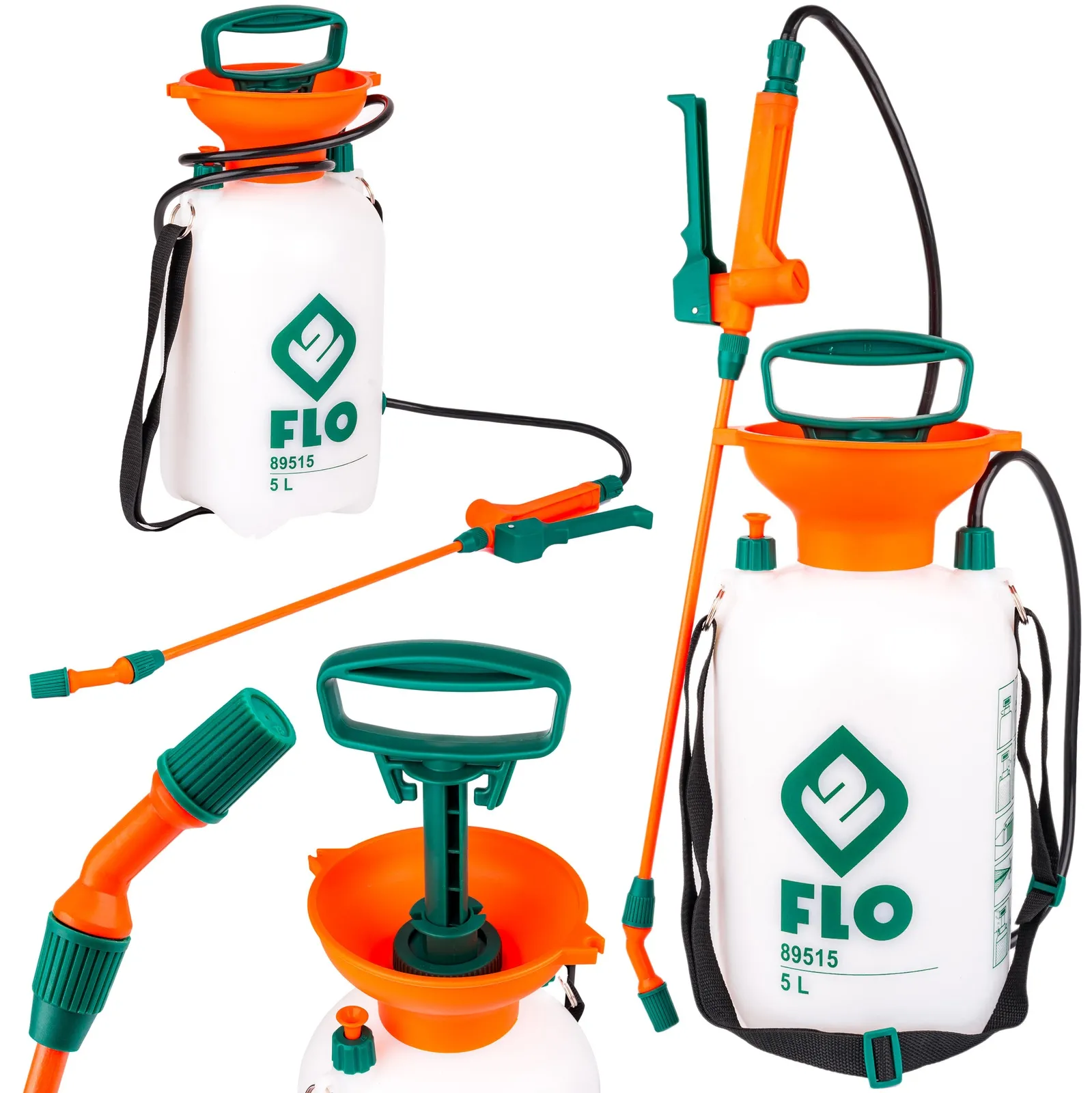 Opryskiwacz ciśnieniowy ręczny spryskiwacz rozpylacz ogrodowy 5l FLO 89515 YATO