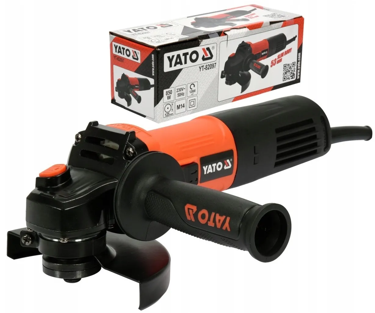 Szlifierka kątowa 850w kątówka tarcza 125mm YT-82097 YATO