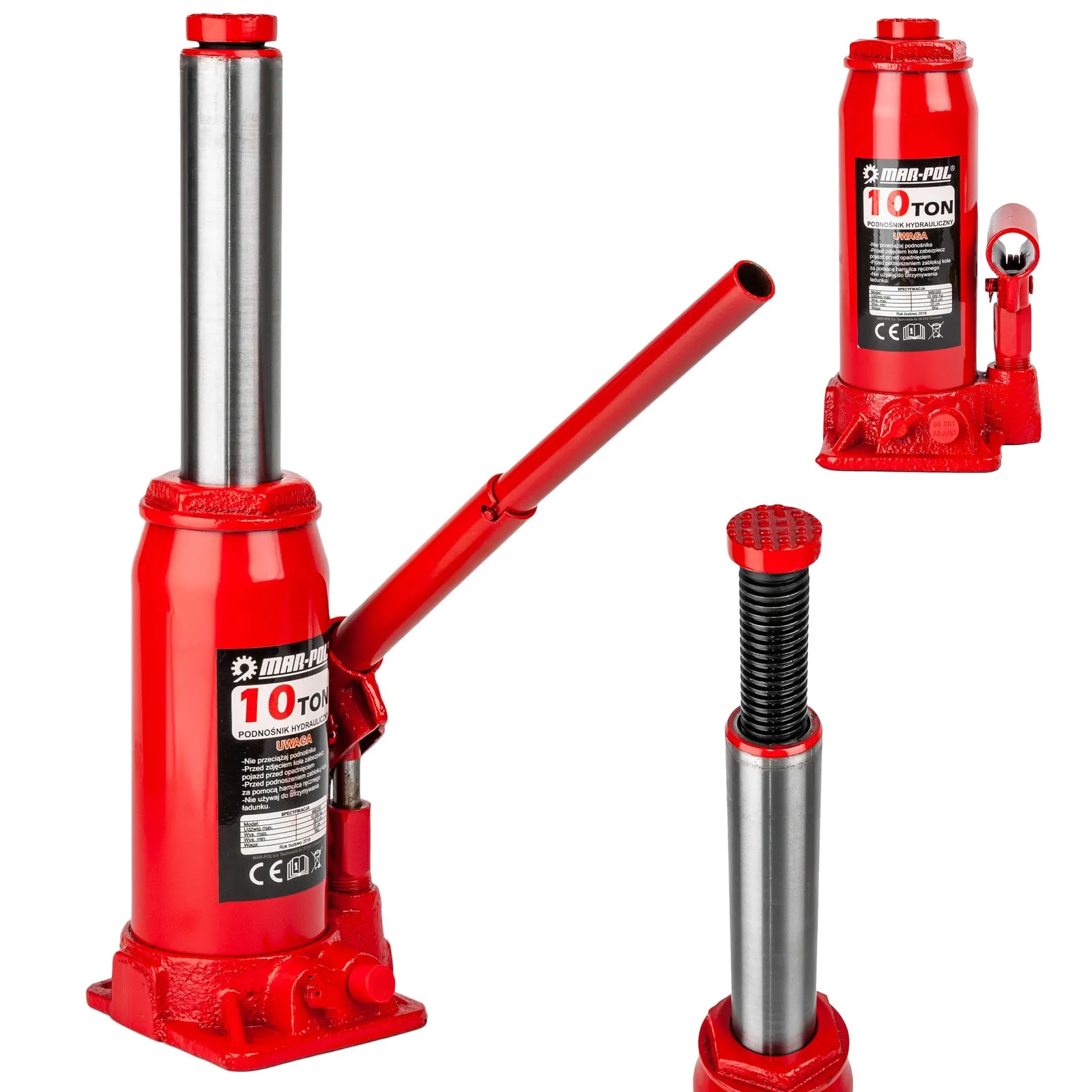 Podnośnik hydrauliczny słupkowy 10T MAR-POL