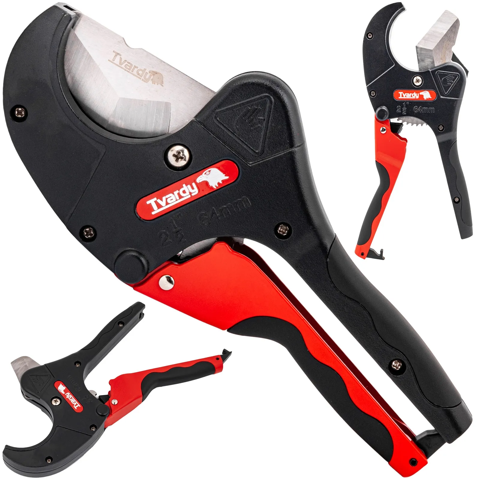 Szczypce nożyce do cięcia rur PCV PEX obcinak 3-64 mm TVARDY GEKO