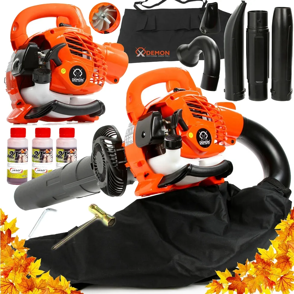 Dmuchawa (odkurzacz) spalinowa do liści 3w1 3x olej DEMON