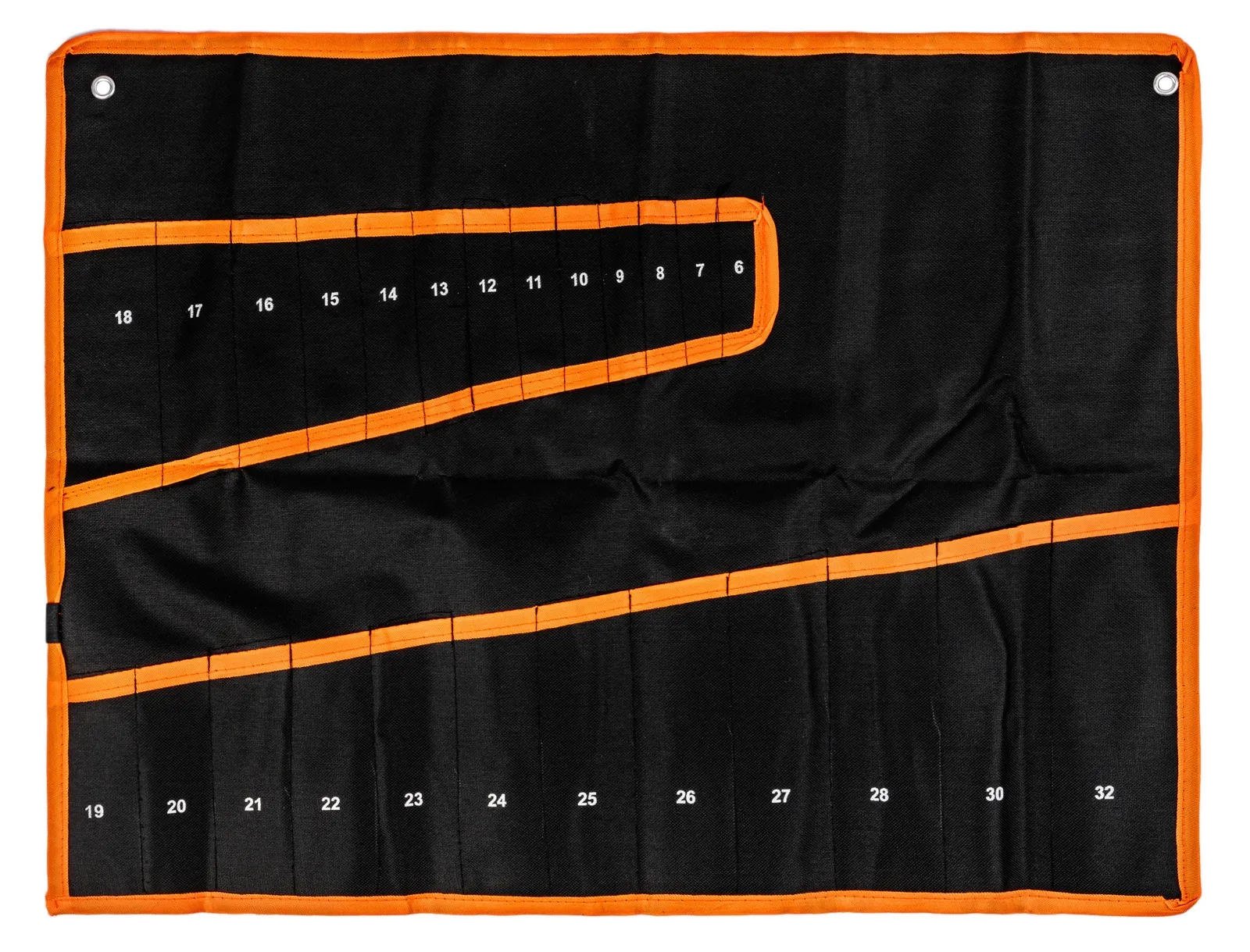 Pokrowiec na klucze płasko-oczkowe Płachta 25el. 6-32mm SILVER