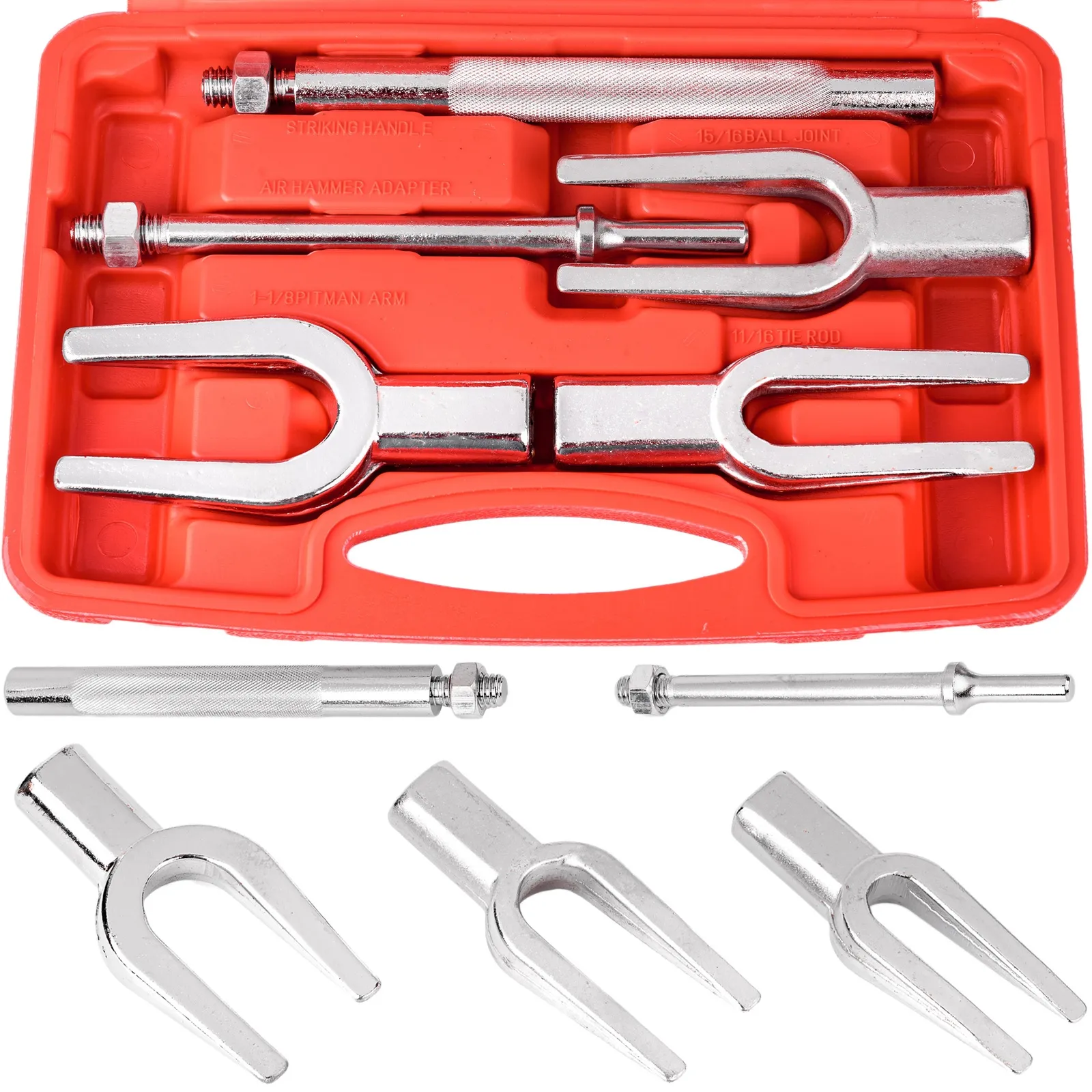 Zestaw ściągaczy do drążków kierowniczych SILVER