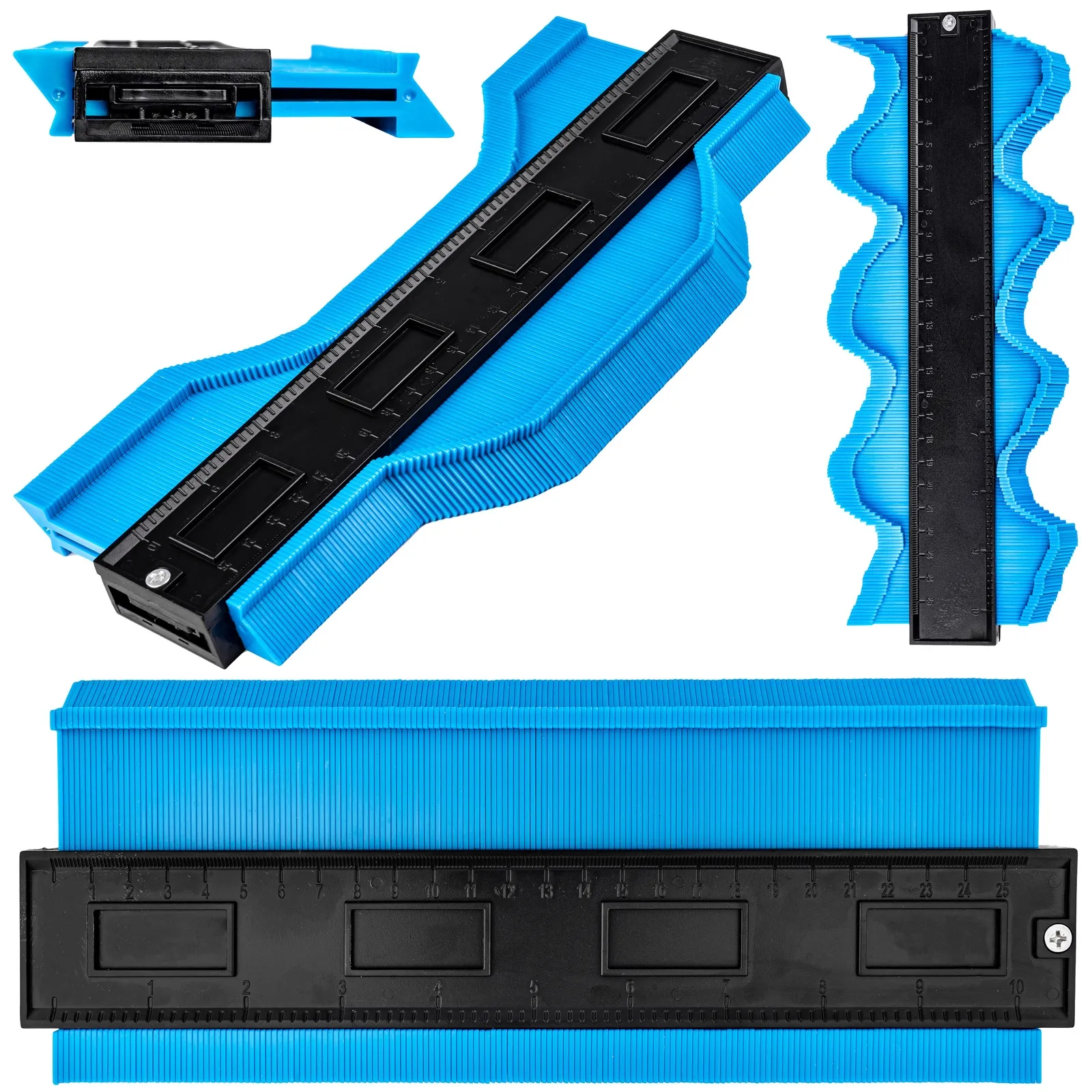 Wzornik szablon przymiar odwzorowania kształtów duplikator 250 mm FALON-TECH