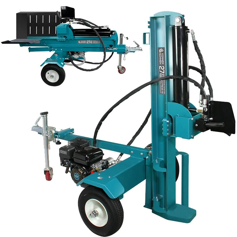 Łuparka do drewna hydrauliczna spalinowa pozioma pionowa KS 27THG 65 / 55 Könner & Söhnen KS