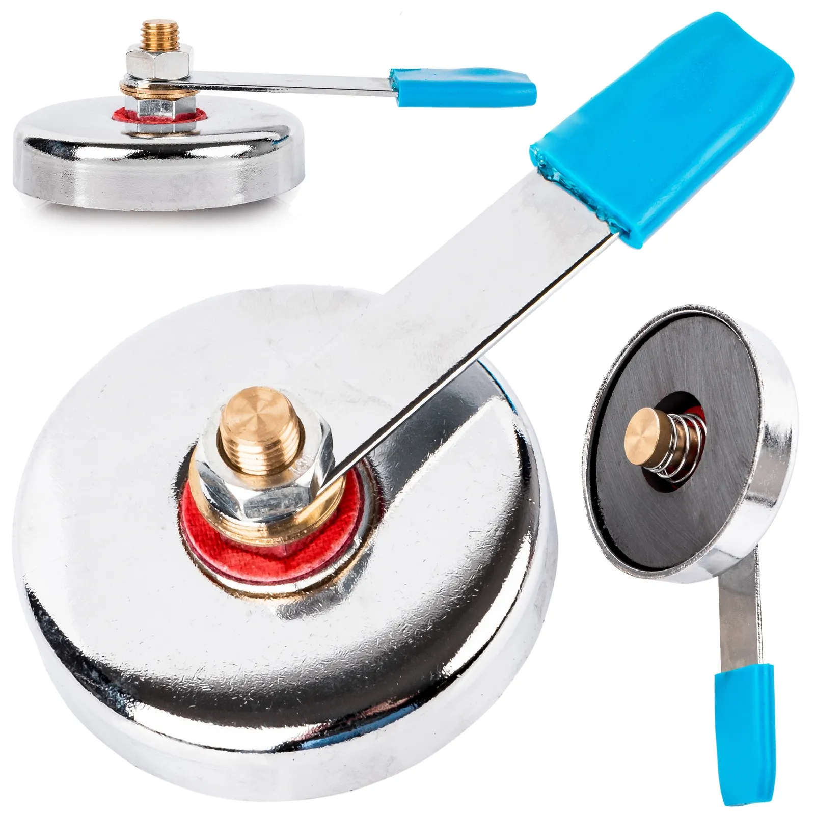 Zacisk spawalniczy uziemiający do spawarki spawania elektroda 7kg 500A 85mm FALON-TECH