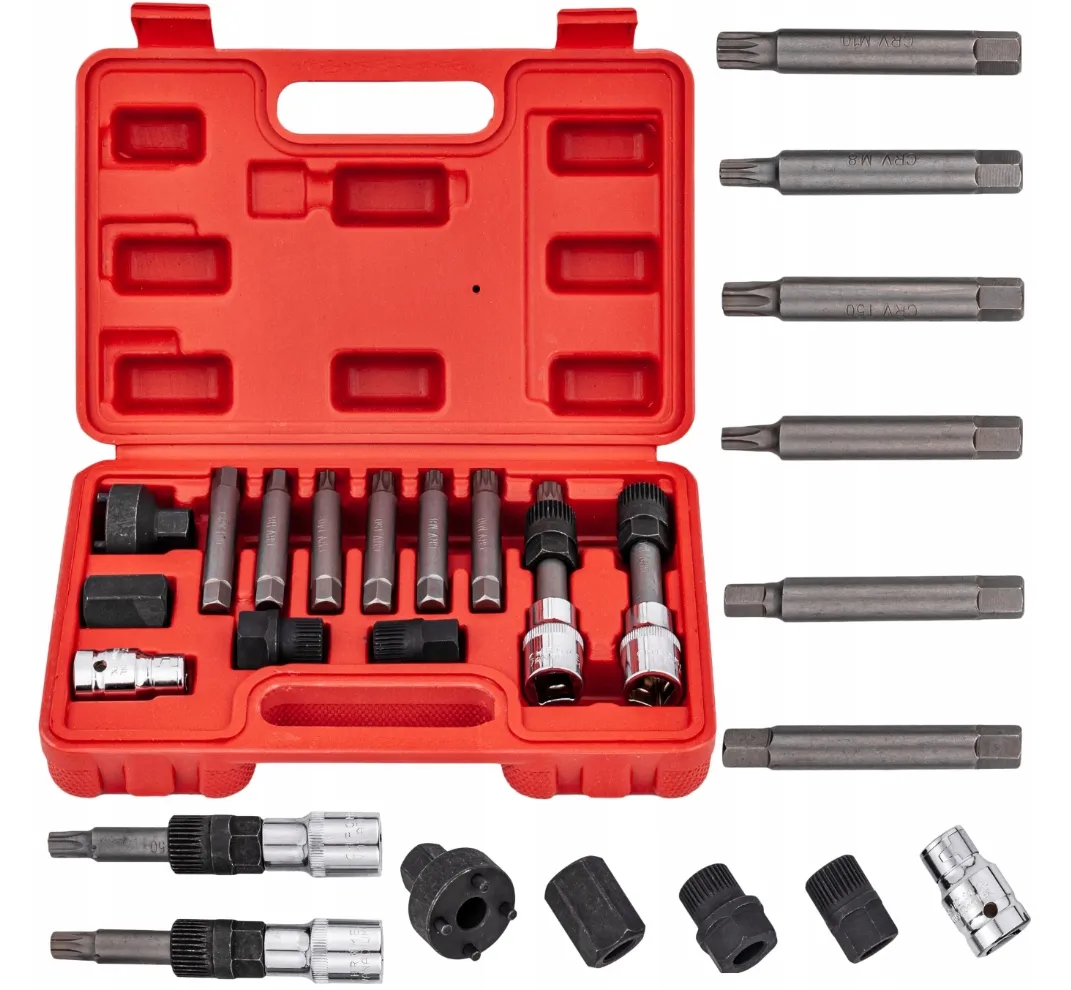 Klucze do alternatorów 13el zestaw alternatora SILVER