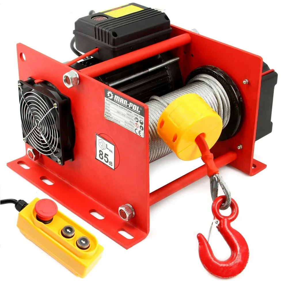 Wyciągarka elektryczna linowa 500/1000 kg MAR-POL