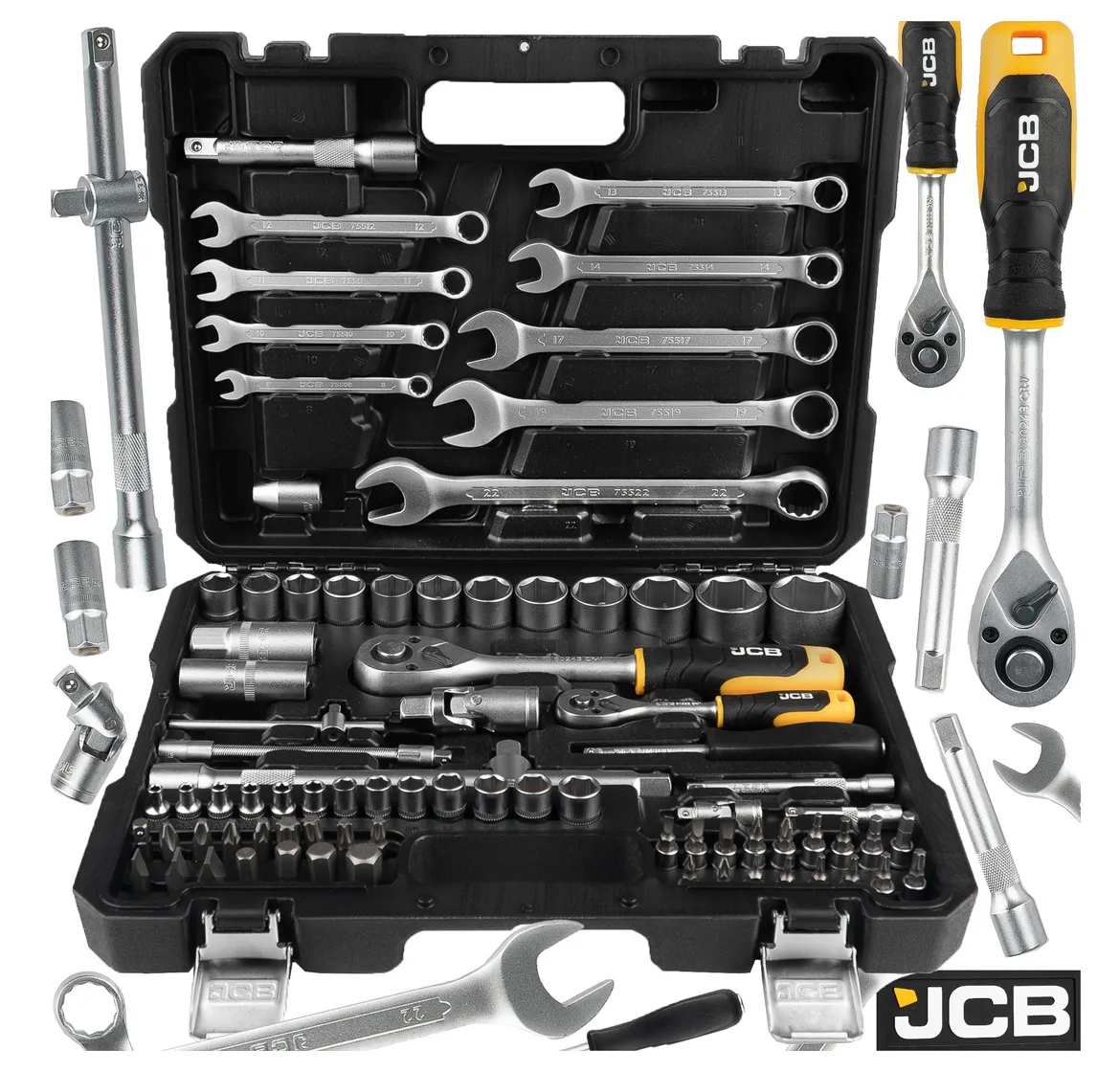 Zestaw narzędziowy 82el. JCB