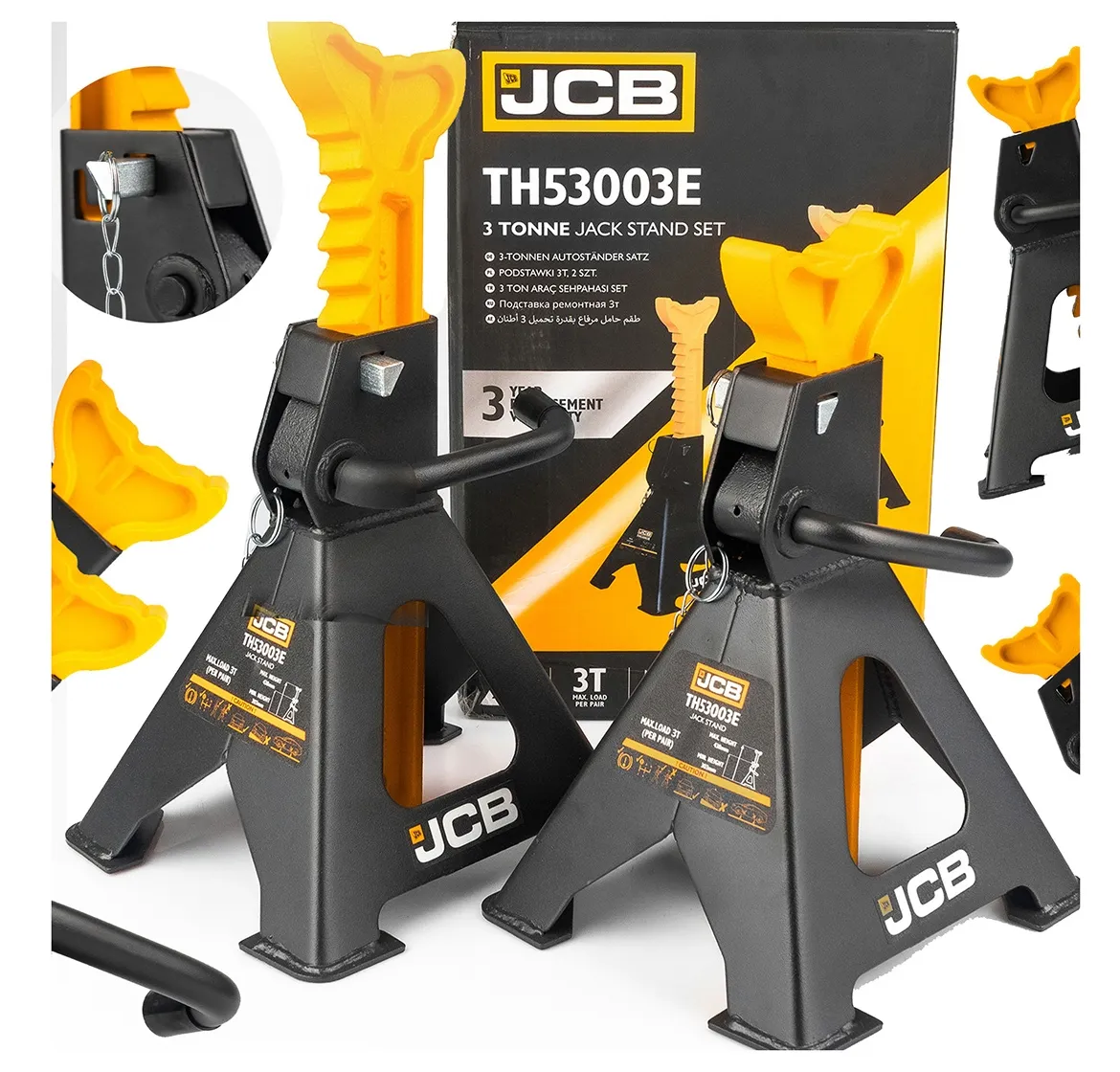 Kobyłki warsztatowe podpory samochodowe 2szt. 3T JCB