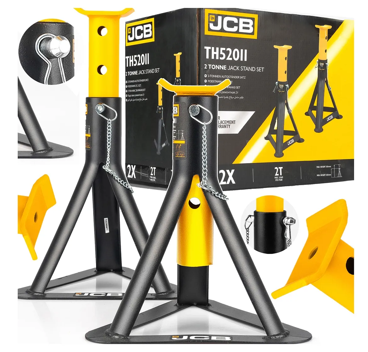 Kobyłki warsztatowe 2szt. 2T JCB