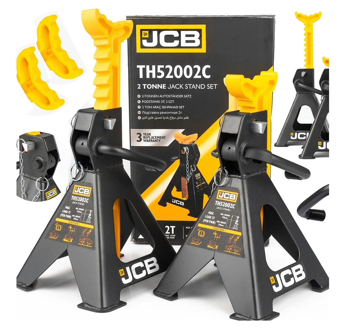 Kobyłki warsztatowe podpory samochodowe 2szt. 2T JCB