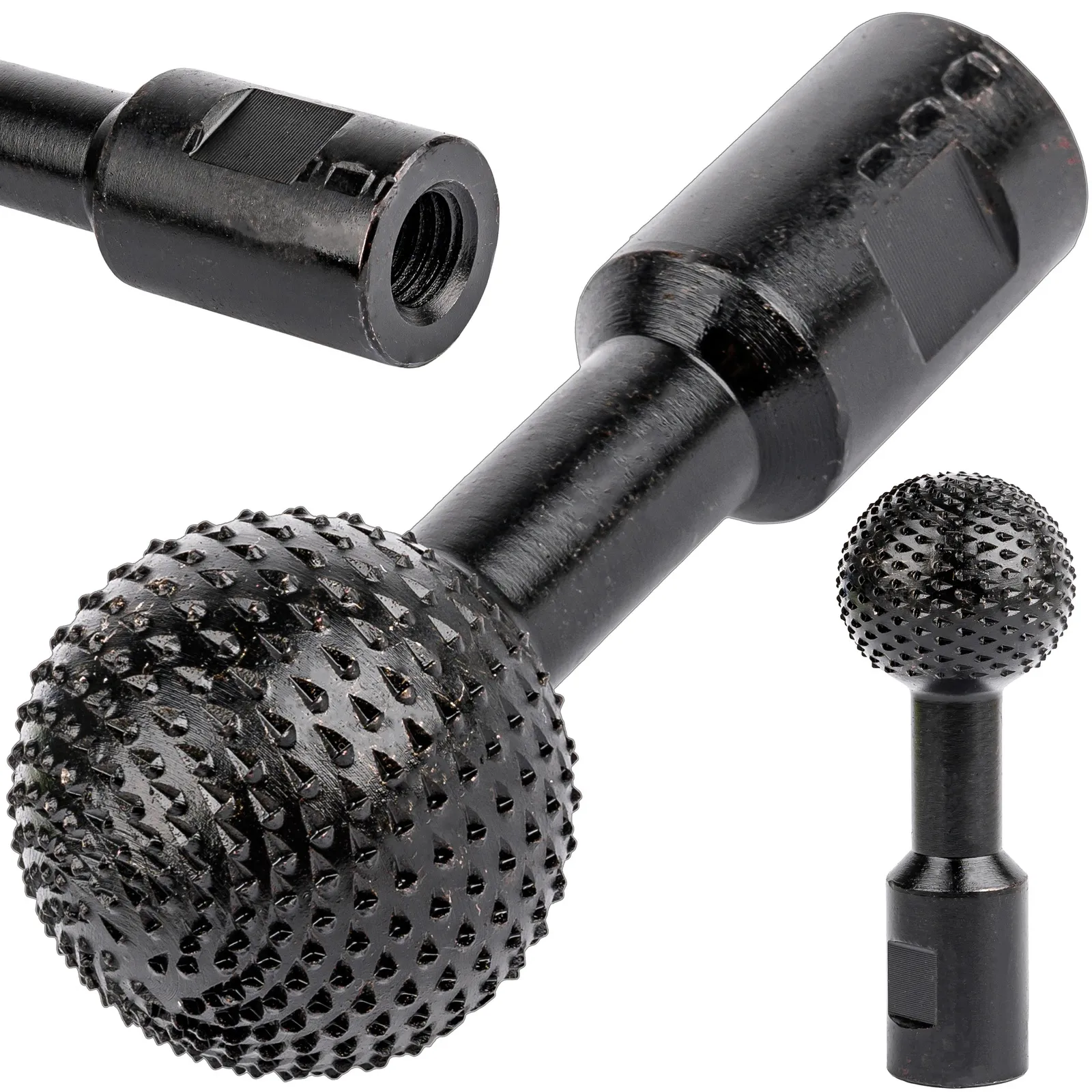 Frez tarnik kulisty sferyczny 40mm na szlifierkę do szlifowania drewna FALON-TECH