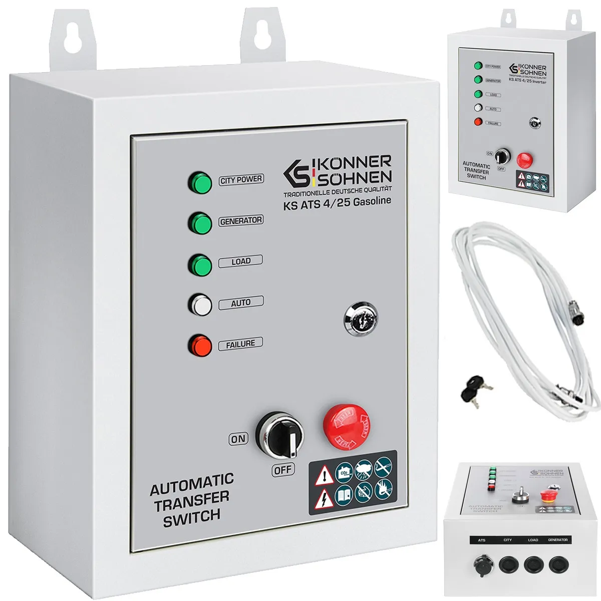 System załączenia rezerwy KS ATS 4/25HD GASOLINE
