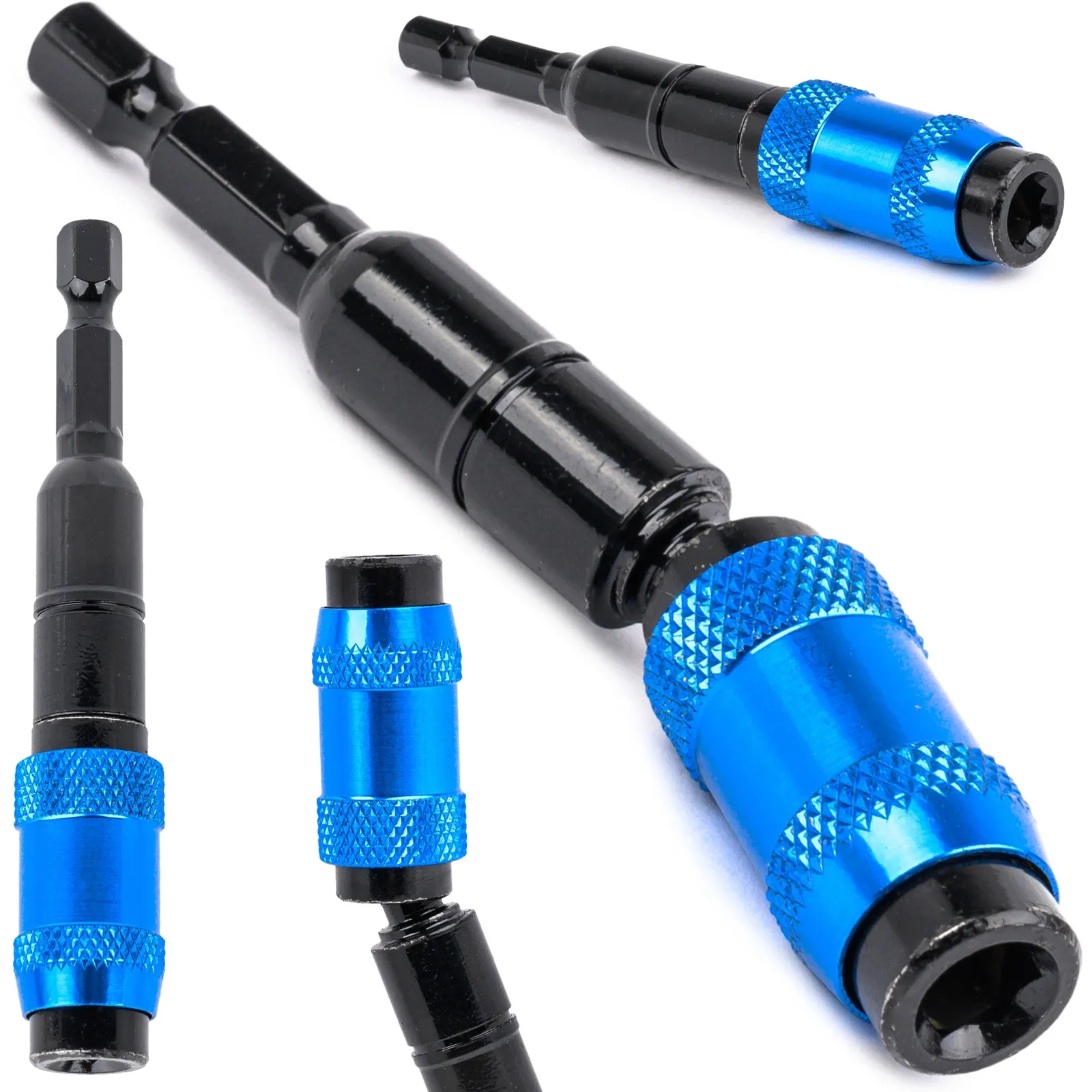 Magnetyczny adapter kątowy nasadka do wkrętarki uchwyt do bitów PH HEX 1/4" FALON-TECH