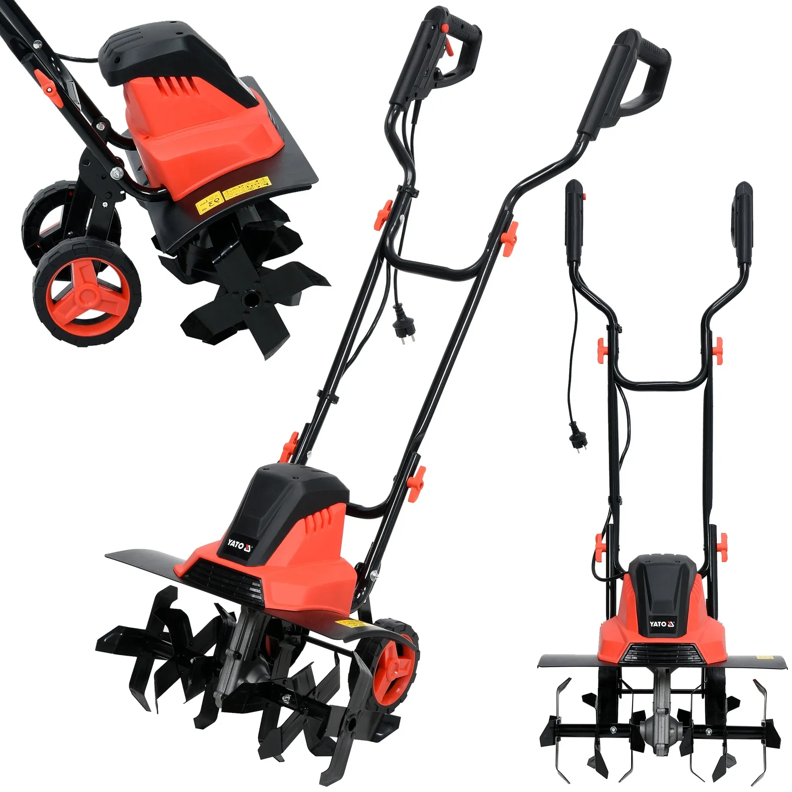 Glebogryzarka elektryczna kultywator 1500 w 40 cm YT-84850 YATO