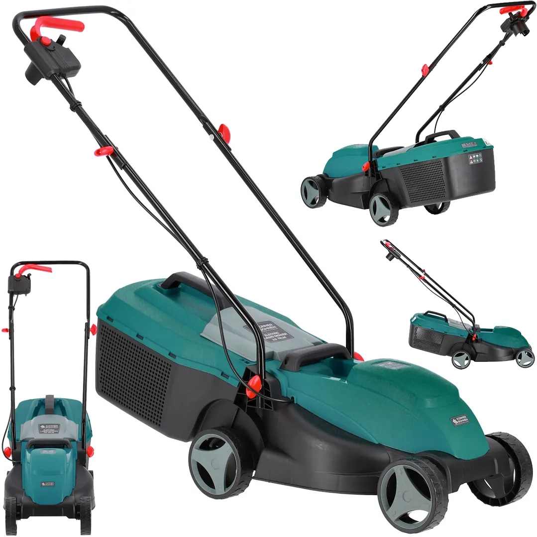 Kosiarka elektryczna do trawy z koszem lekka 1000w 25L 3450 obr/min KS 32LM Könner & Söhnen