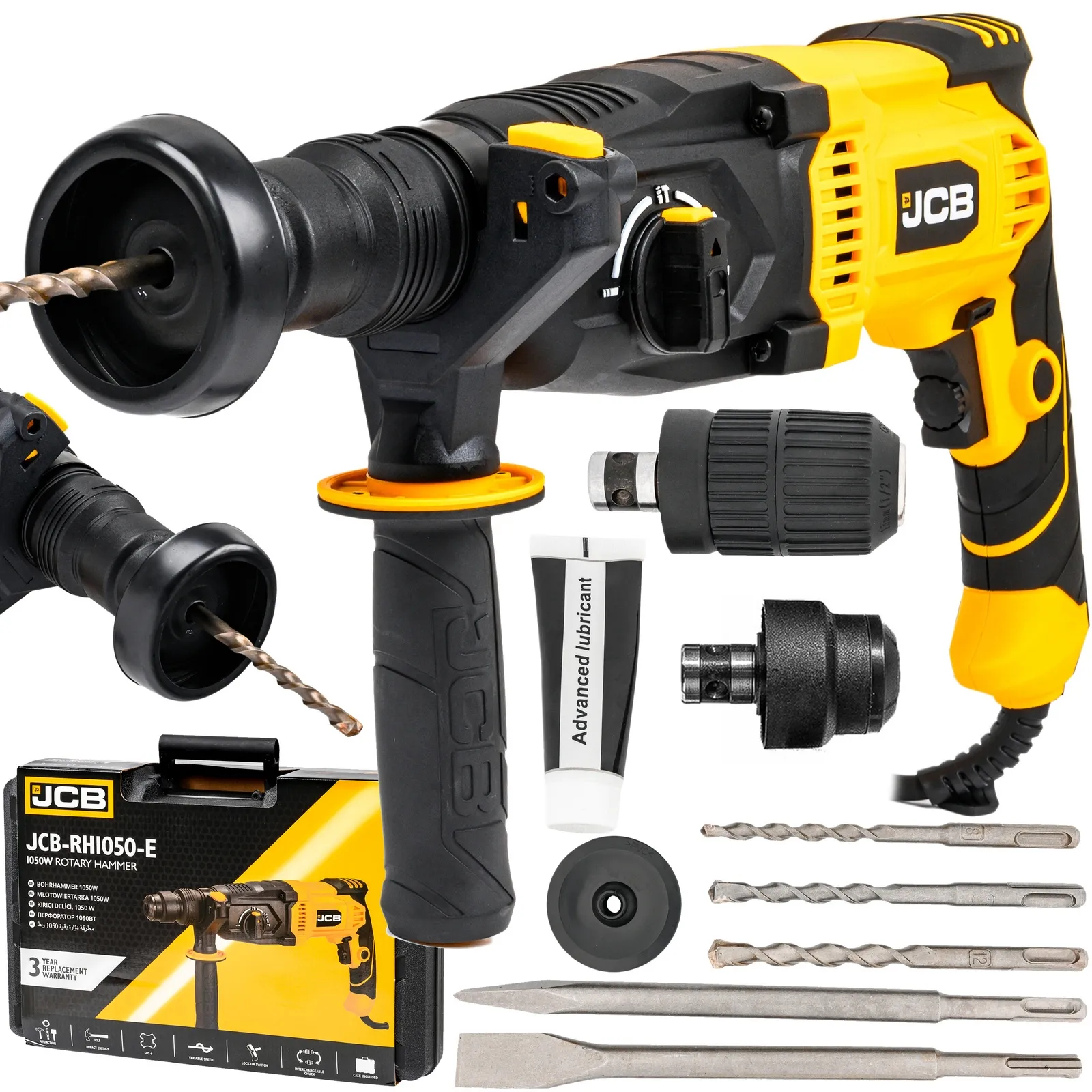 Młotowiertarka udarowa 1050W JCB