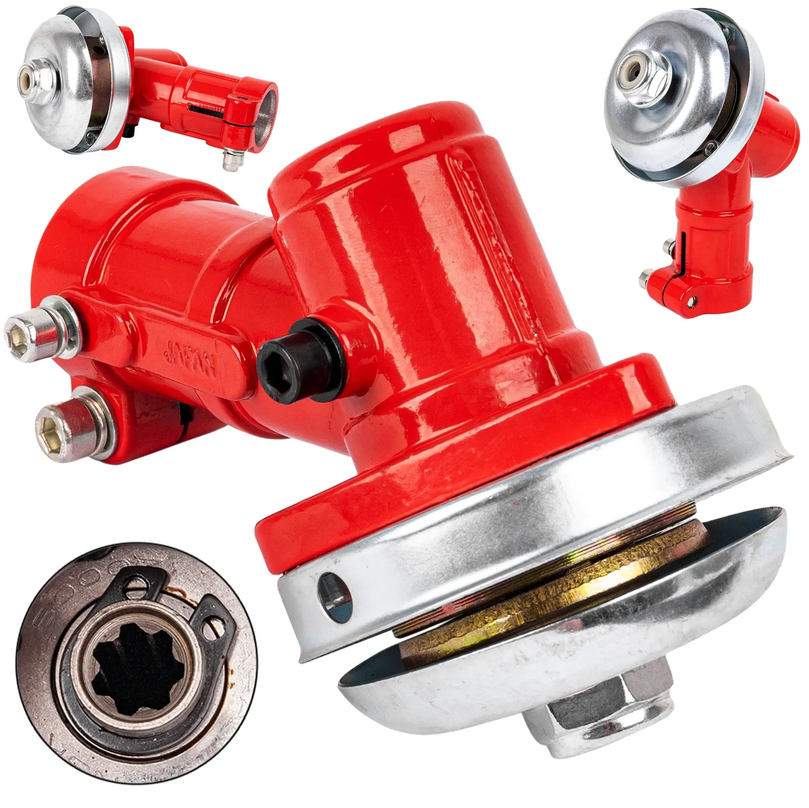 Głowica przekładnia kątowa 7 frezów 26mm do kosy spalinowej