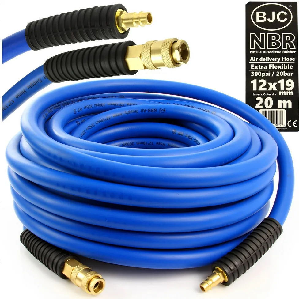 Profesjonalny wąż ciśnieniowy zakuwany 12x19mm 20m BJC