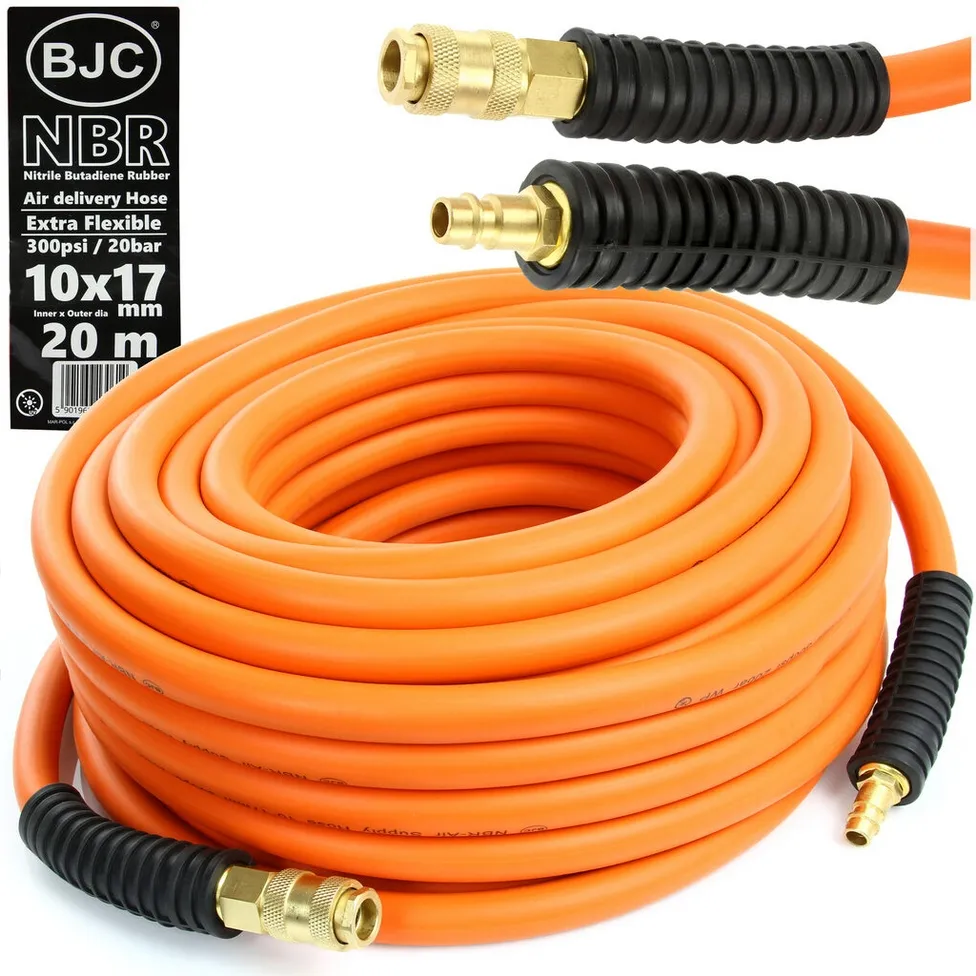 Profesjonalny wąż ciśnieniowy zakuwany 10x17mm 20m BJC