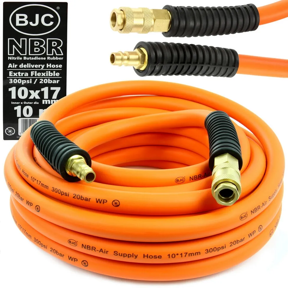 Profesjonalny wąż ciśnieniowy zakuwany 10x17mm 10m BJC