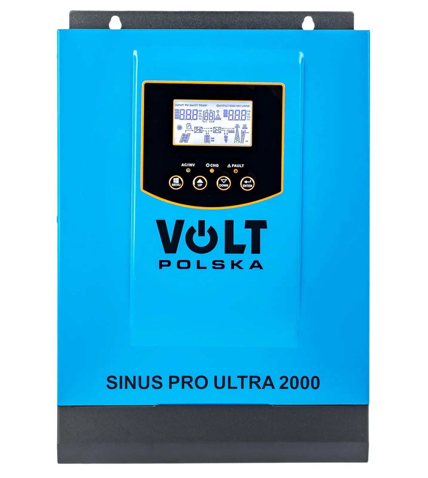 Inwerter solarny SINUSPRO ULTRA 60A MPPT (12V/230V/2000W) VOLT POLSKA