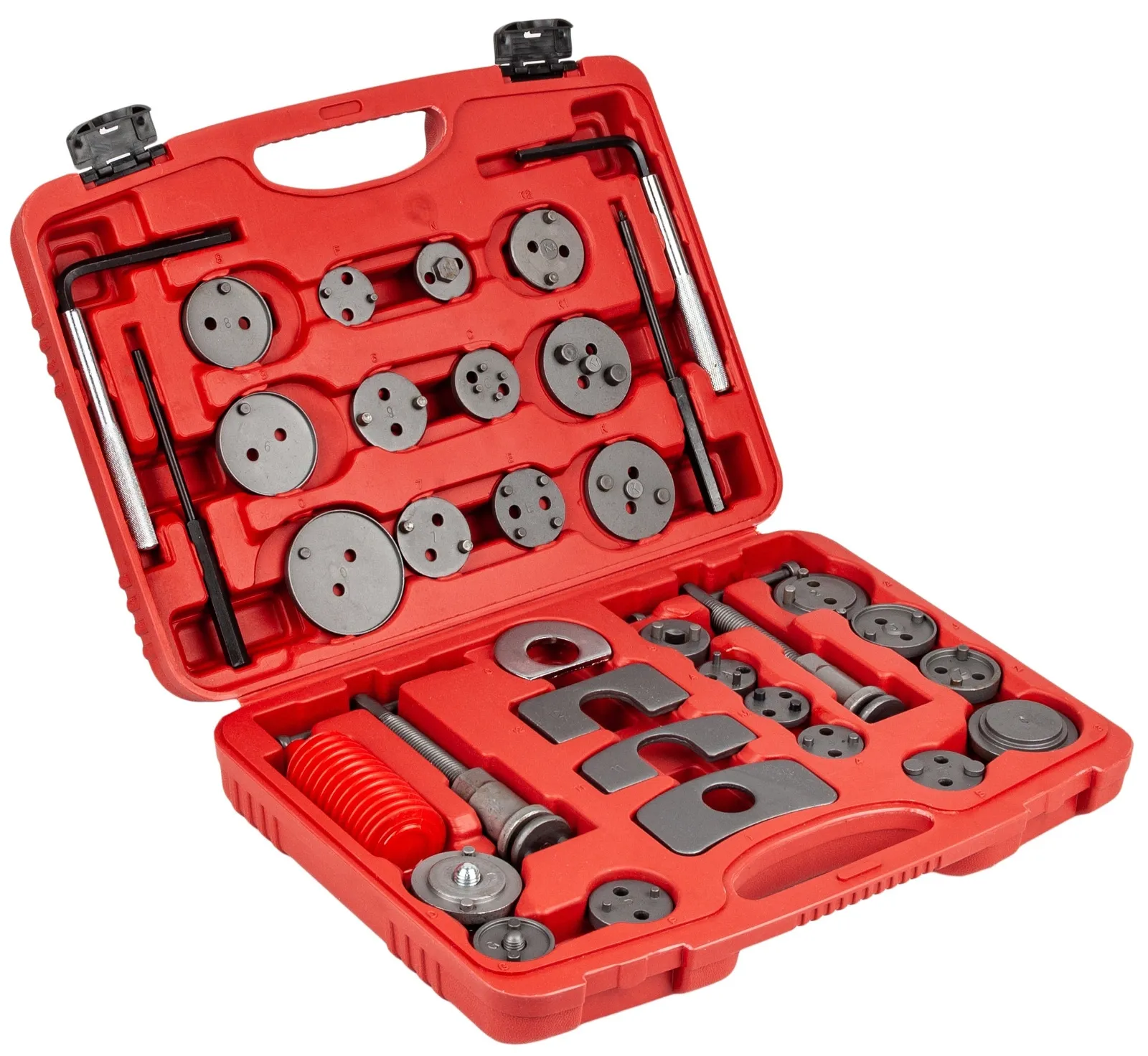 Zestaw do wyciskania tłoczków hamulcowych 35 el GEKO