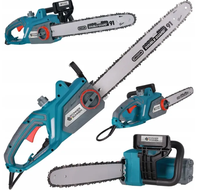 Piła łańcuchowa pilarka elektryczna do drewna 18" łańcuch 3/8" 2400W Könner & Söhnen KS