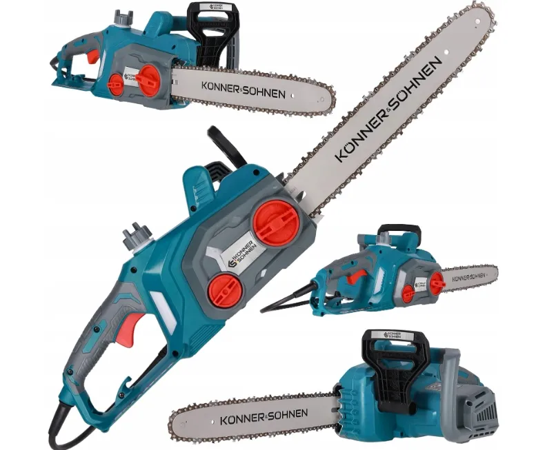 Piła łańcuchowa pilarka elektryczna do drewna 14" łańcuch 3/8" 1800W Könner & Söhnen KS