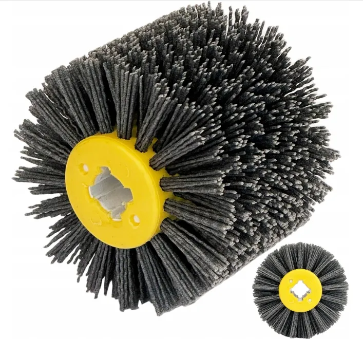 Szczotka do satyniarki tarcza do satynowania ściernica walcowa do drewna FALON-TECH