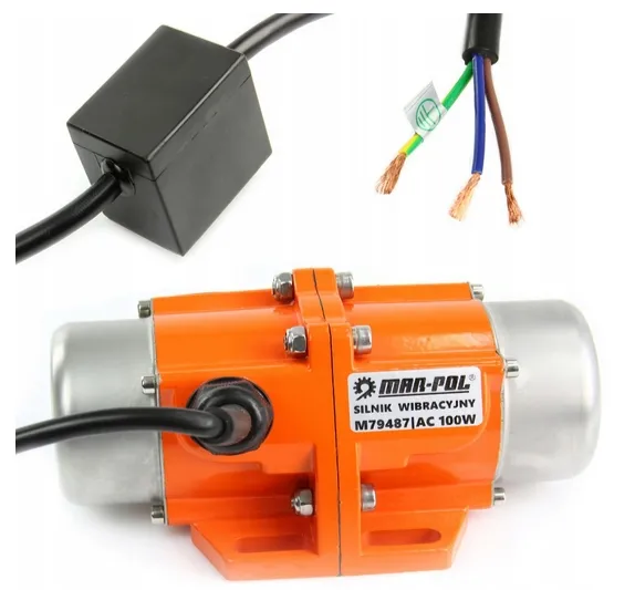 Silnik wibracyjny 100w elektryczny 230v do platform 2950 rpm MAR-POL