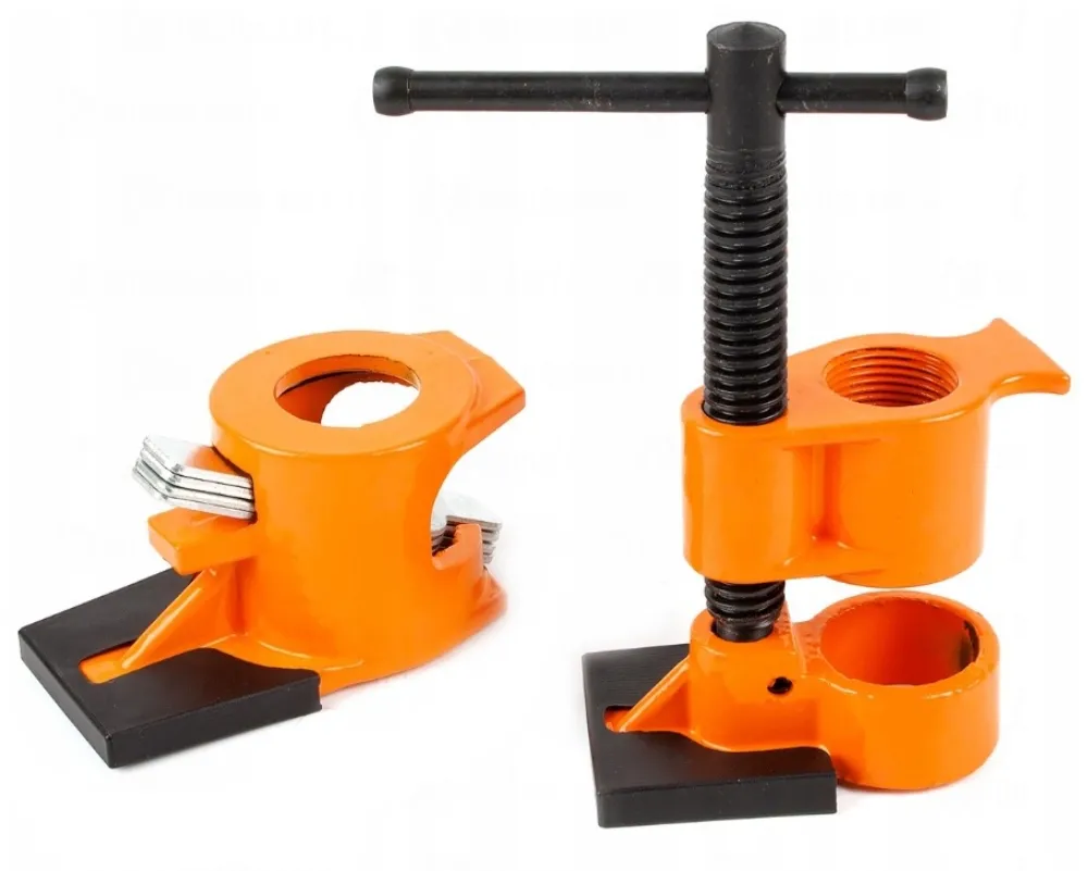 Ścisk stolarski rurowy bezkońcowy 3/4" zacisk na rurę SILVER