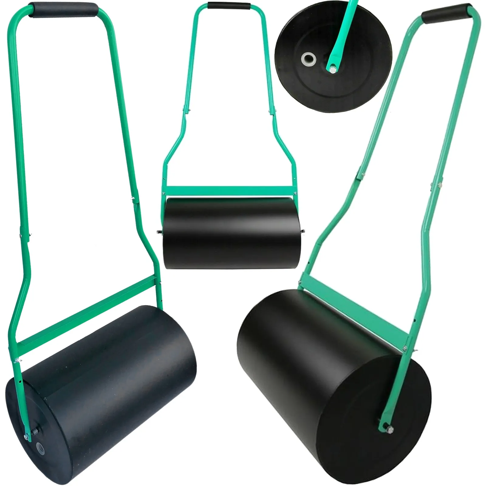 Walec ogrodowy do trawy trawnika murawy gleby ziemi wał stalowy 50 cm AW NARZĘDZIA