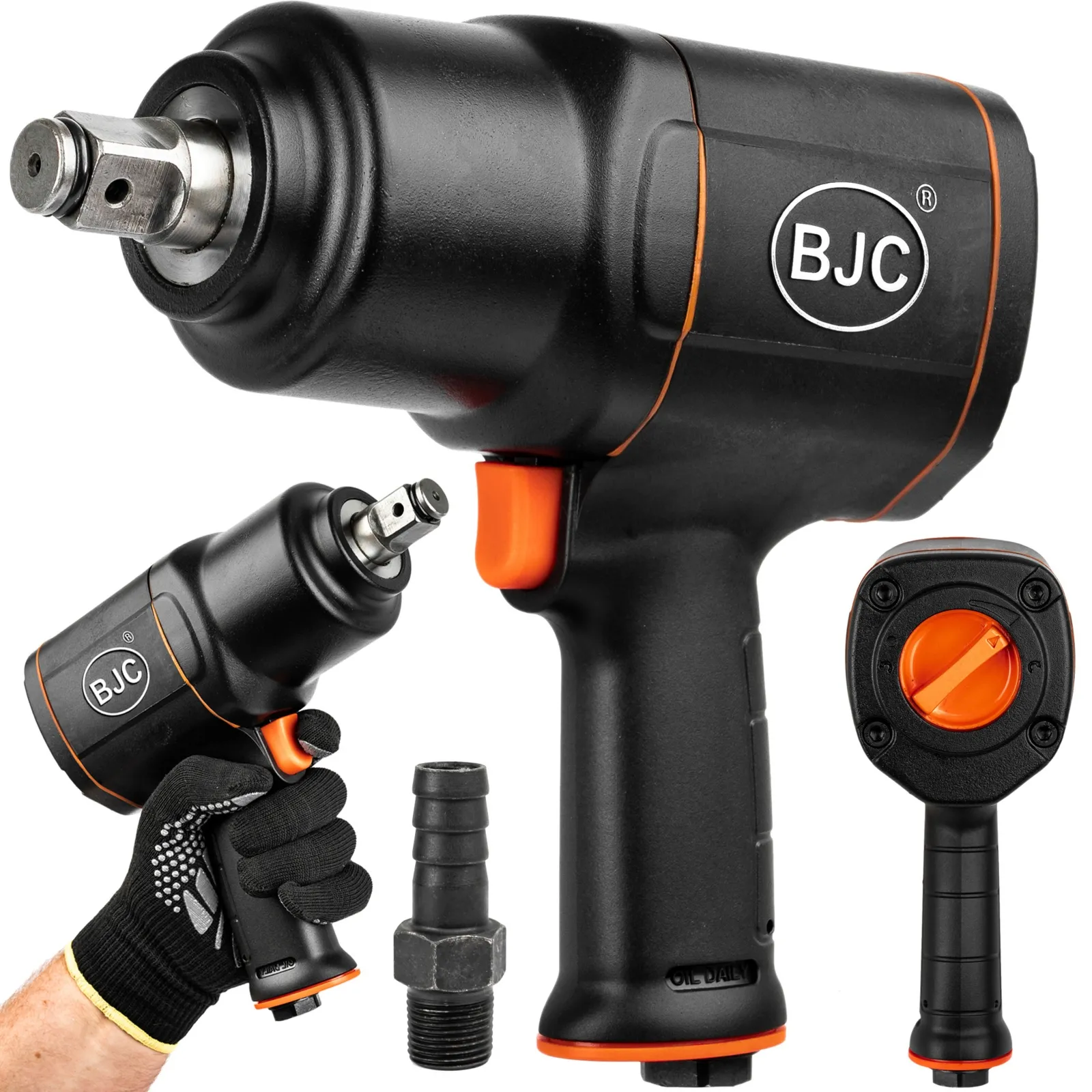 Klucz udarowy pneumatyczny do kół 3/4" 1850Nm BJC