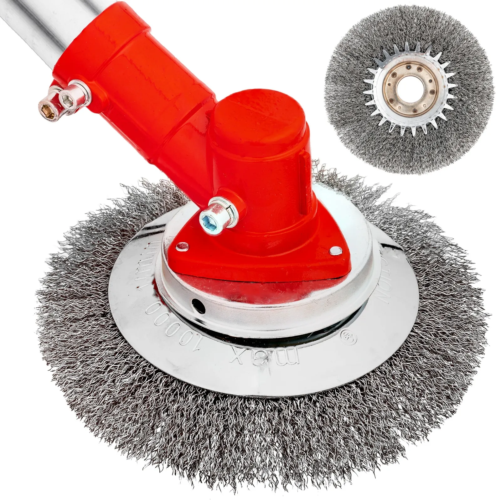 Szczotka druciana tarczowa do usuwania zarośli 150 mm FALON-TECH